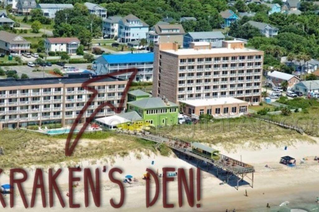 Kraken'S Den * Oceanview * Steps To Ocean * Pool Lejlighed Carolina Beach Eksteriør billede