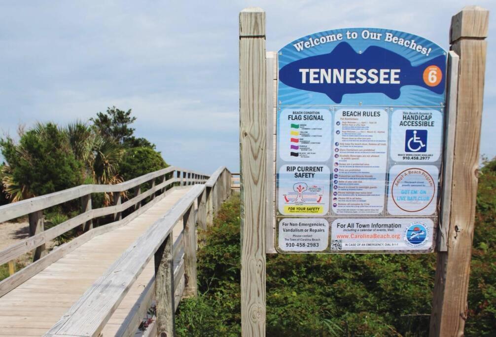Kraken'S Den * Oceanview * Steps To Ocean * Pool Lejlighed Carolina Beach Eksteriør billede